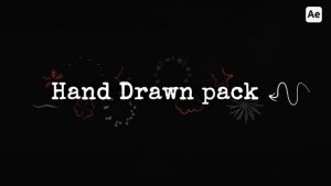 Videohive Hand Drawn Doodle Pack | AE Elements template preview