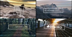 Videohive Passing Through Slides Video Displays template preview