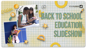 Videohive Back to School Education Slideshow 59140749 Video Displays template preview