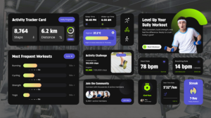 Videohive Sport Widget Elements template preview