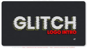 Videohive Glitch Logo Intro 26896488 Logo Stings template preview