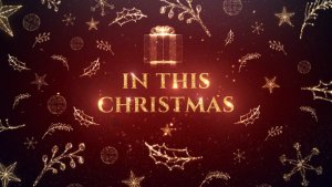 Christmas Wishes Video Displays template preview
