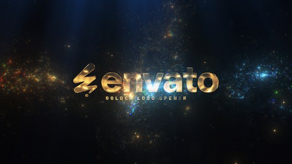 Videohive Golden Logo Reveal 54595320 Logo Stings template preview