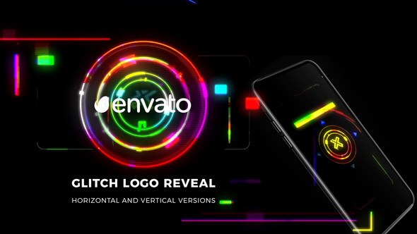 Videohive Glitch Logo Reveal 23872289 Logo Stings template preview