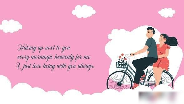 Videohive Valentines Day Greetings Openers template preview