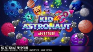 Videohive Kid Astronaut Adventure Openers template preview