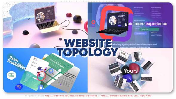 Videohive Website Topology Promo Broadcast-packages template preview