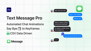 Videohive Text Message Pro Elements template preview