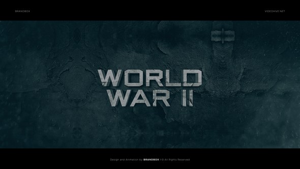 Videohive World War Trailer 46609798 Titles template preview