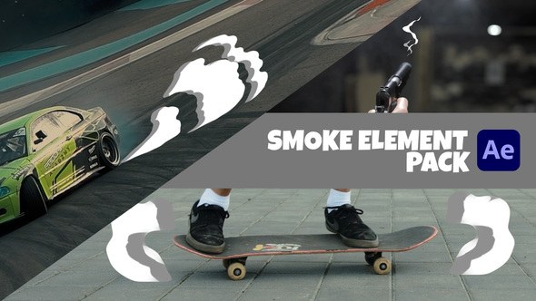 Videohive Smoke Element Pack Elements template preview
