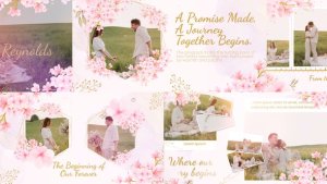 Videohive Flower Slideshow 59734019 Elements template preview