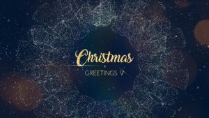 Christmas Greetings V | After Effects Template Video Displays template preview