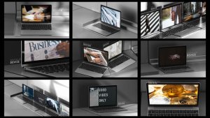 Videohive Laptop Mockup Product Promo template preview