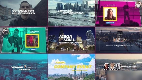 Videohive Event Opener Vibrant Openers template preview