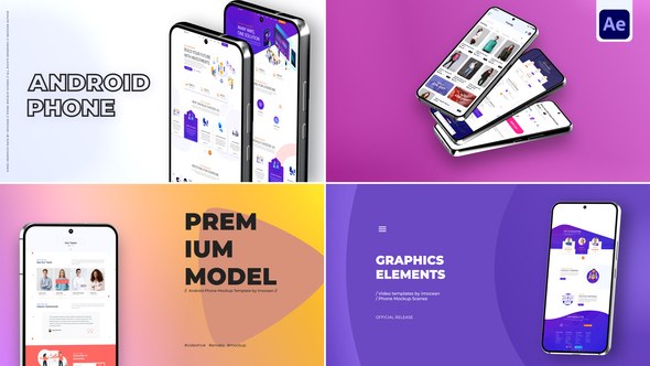 Videohive Android Phone Mockup Product Promo template preview