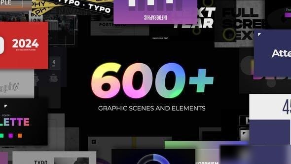 Videohive Graphic Pack for After Effects 50750568 Elements template preview