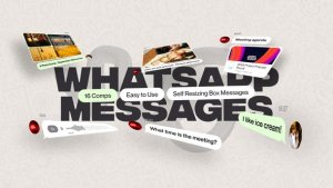 Videohive Whatsapp Messages Elements template preview