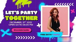 Videohive Party Night Promo 50123901 Openers template preview