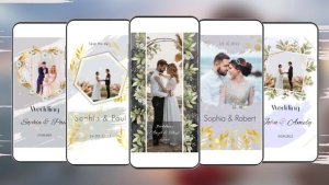 Videohive Wedding & Romantic Stories Pack Titles template preview