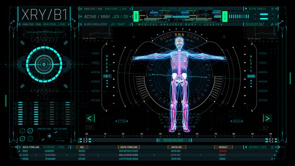 Videohive HUD Medical Body 52878113 Elements template preview