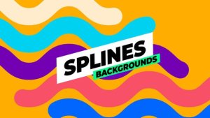 Videohive Splines Backgrounds Elements template preview