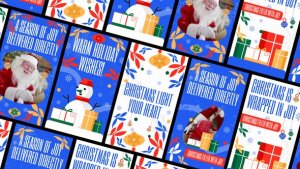 Videohive Christmas Greetings Social Media Story After Effect Video Displays template preview