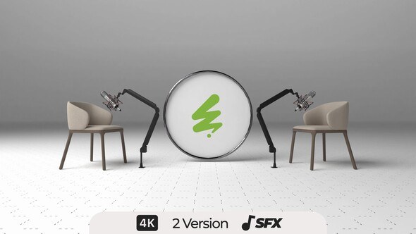 Videohive The Podcast Intro 54915763 Logo Stings template preview