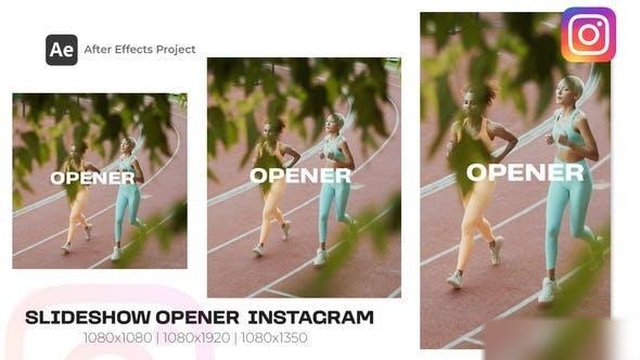 Videohive Slideshow Opener Instagram | Multiscreen Opener Openers template preview