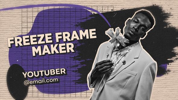 Videohive Collage Freeze Frame Maker Openers template preview