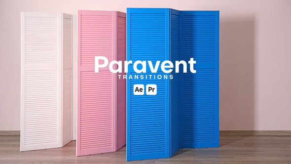 Videohive Paravent Transitions Elements template preview