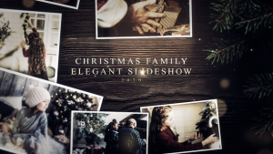 Videohive Christmas Family Elegant Slideshow Elements template preview
