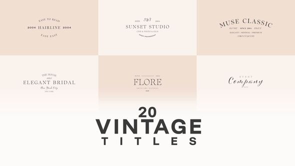 Videohive Wedding Title 59381052 Titles template preview