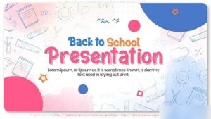 Videohive Back To School Presentation Openers template preview