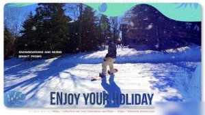Videohive Snowboarding and Skiing - Bright Promo Openers template preview