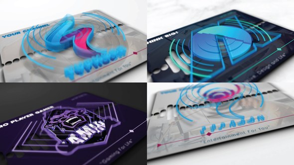 Videohive Audio React Logo Reveal Logo Stings template preview