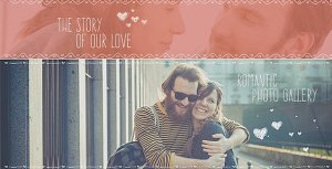 Videohive The Story of Love Video Displays template preview