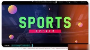 Videohive Smooth Sports Promo Openers template preview