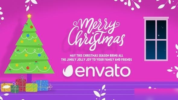 Videohive Christmas Fun Ident Openers template preview