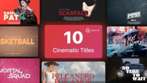 Videohive Cinematic Titles Vol. 02 Titles template preview