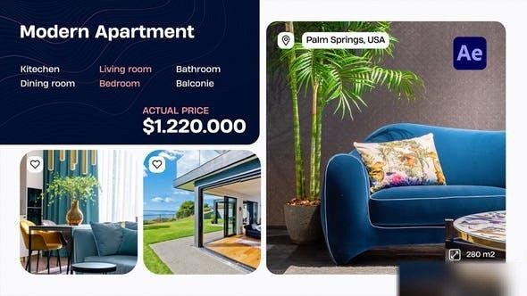 Videohive Real Estate Promo Slideshow Openers template preview