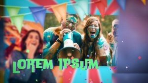 Videohive Party Celebration Slideshow Openers template preview
