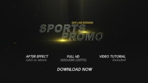 Videohive Sports Promo l Sports Titles l Sports Trailer Openers template preview