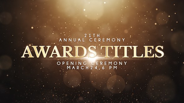 Videohive Awards Titles 39783921 Titles template preview
