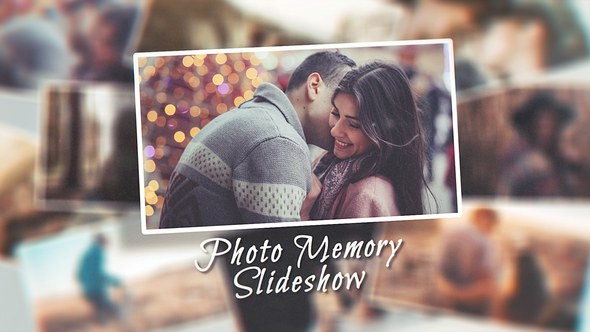 Videohive Photo Memory Slideshow Video Displays template preview