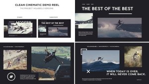 Videohive Unique Promo Video Displays template preview
