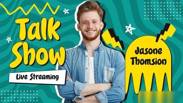 Videohive Podcast Intro Slides Promo Openers template preview