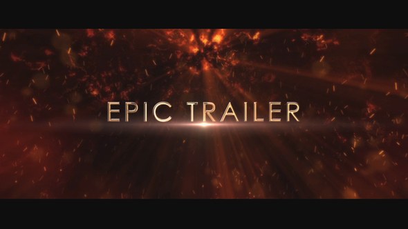 Videohive Infernal Chaos Trailer_3D Glossy Titles Titles template preview