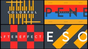 Videohive Colorful Typo 53297165 Openers template preview
