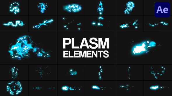 Videohive Plasm Elements | After Effects Elements template preview