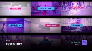 Videohive Intro/Opening - Sports Intro After Effects Project Files Openers template preview